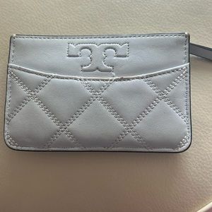 Authentic Tory Burch SOFT ZIP CARD CASE